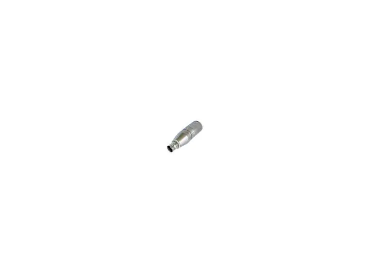 Neutrik overgang XLRM-BNC 
